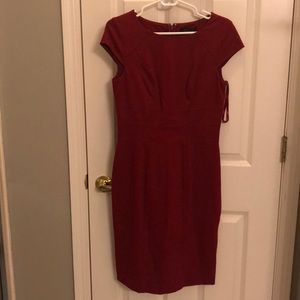 Maroon Body Shaping Dress